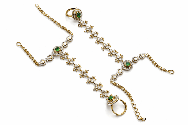 Kundan Hathpan 01372 - KRISHNA'S SWETA JEWELLERY
