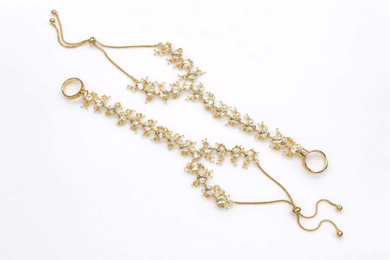 Kundan hathpan 01502 - KRISHNA'S SWETA JEWELLERY