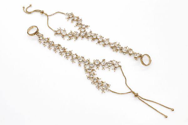 Kundan hathpan 01502 - KRISHNA'S SWETA JEWELLERY