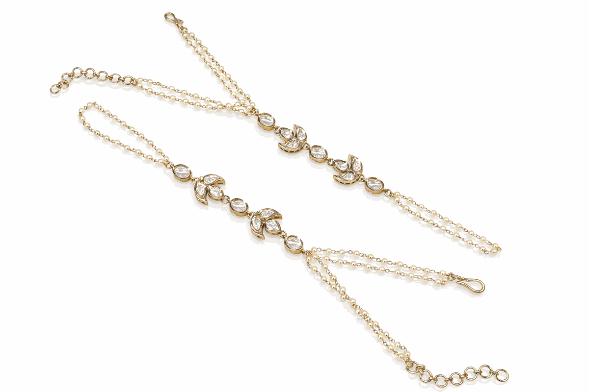 Kundan Hathpan 07398 - KRISHNA'S SWETA JEWELLERY
