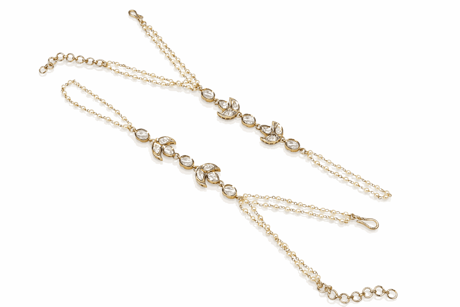 Kundan Hathpan 07398 - KRISHNA'S SWETA JEWELLERY