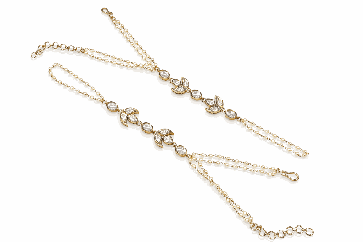 Kundan Hathpan 07398 - KRISHNA'S SWETA JEWELLERY
