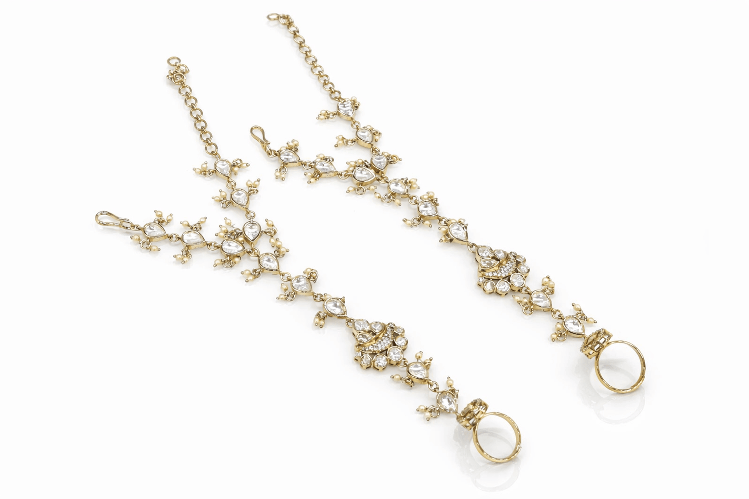 Kundan Hathpan 07988 - KRISHNA'S SWETA JEWELLERY