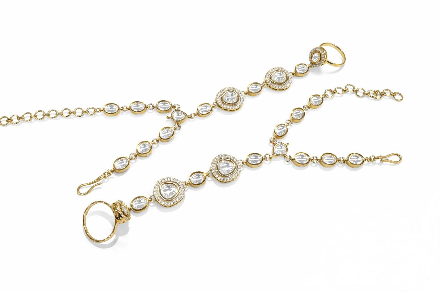Kundan Hathpan 07990 - KRISHNA'S SWETA JEWELLERY