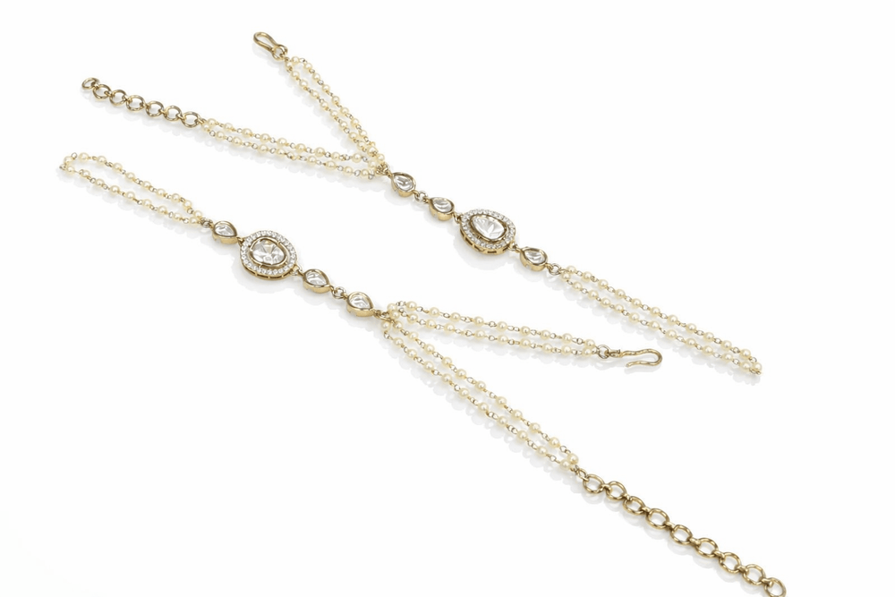 Kundan Hathpan 08465 - KRISHNA'S SWETA JEWELLERY