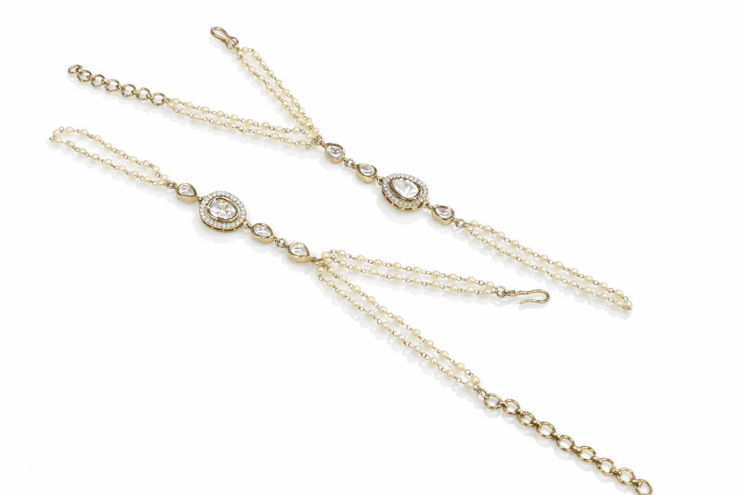 Kundan Hathpan 08465 - KRISHNA'S SWETA JEWELLERY