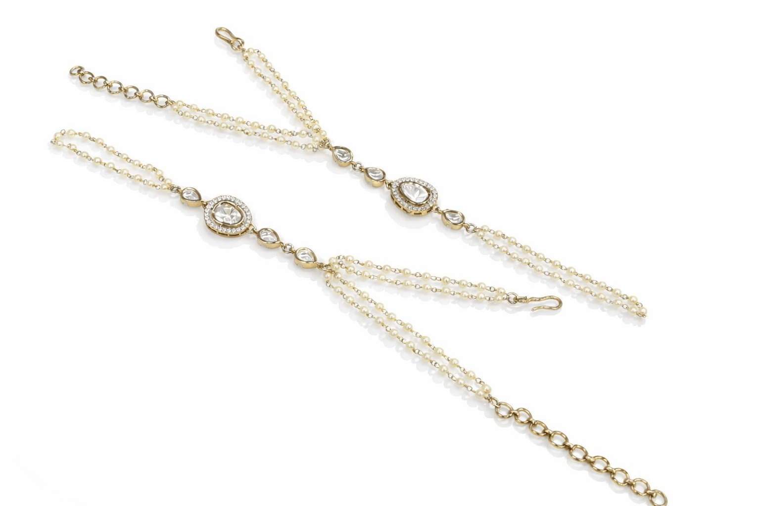 Kundan Hathpan 08465 - KRISHNA'S SWETA JEWELLERY