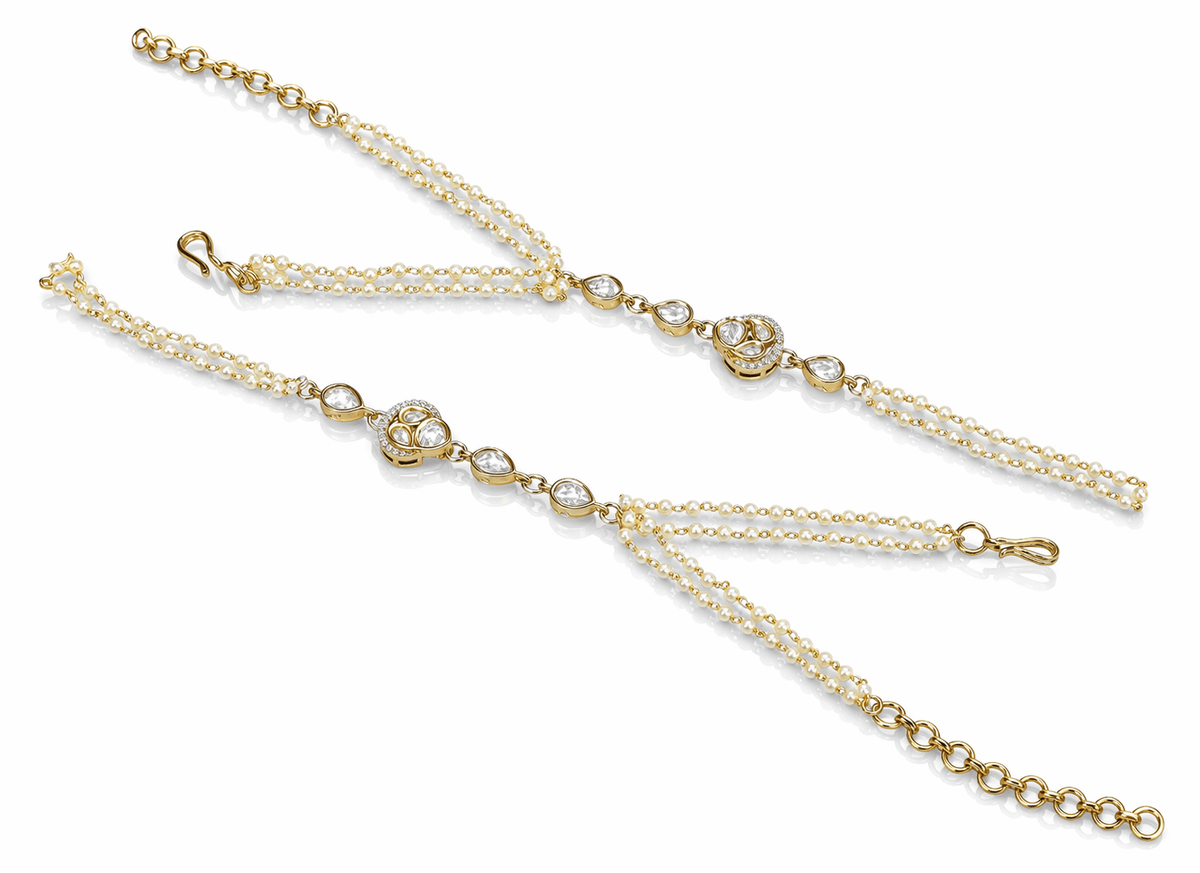 Kundan Hathpan 08466 - KRISHNA'S SWETA JEWELLERY