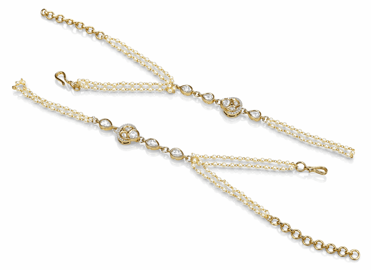 Kundan Hathpan 08466 - KRISHNA'S SWETA JEWELLERY