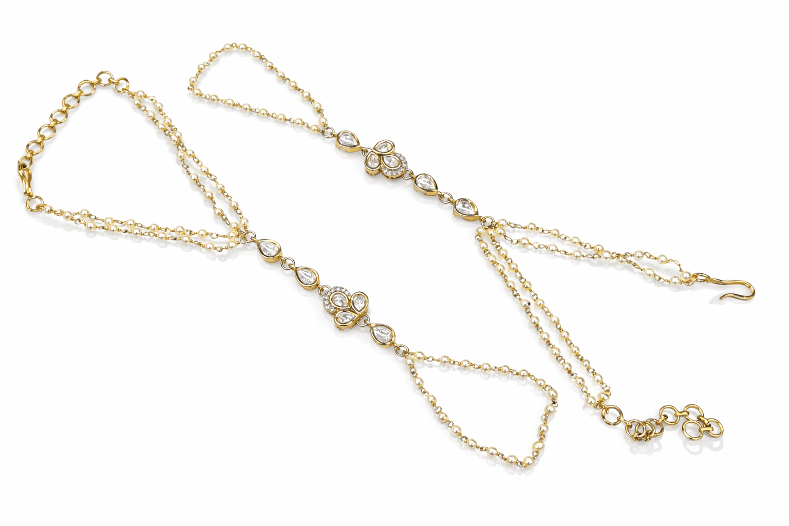 Kundan Hathpan 08800 - KRISHNA'S SWETA JEWELLERY