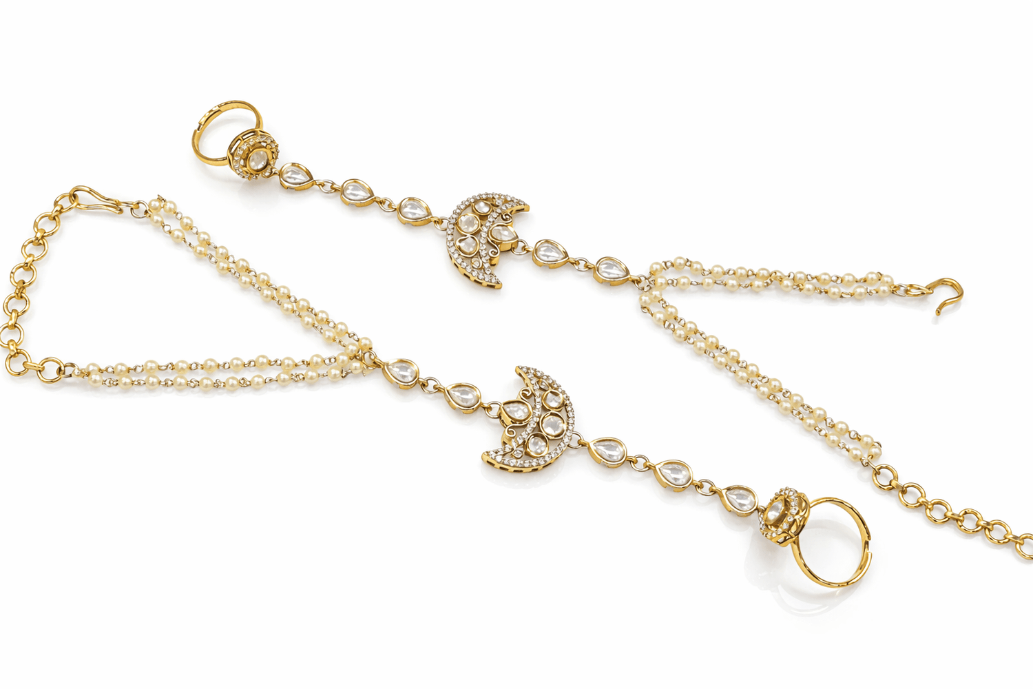 Kundan Hathpan 08804 - KRISHNA'S SWETA JEWELLERY
