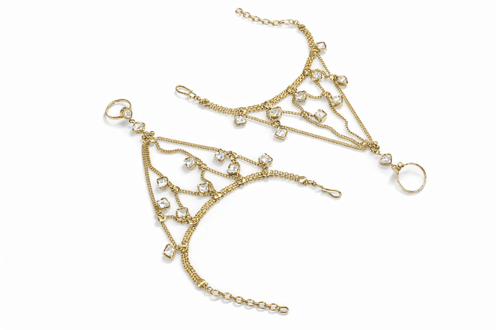 Kundan Hathpan 09487 - KRISHNA'S SWETA JEWELLERY