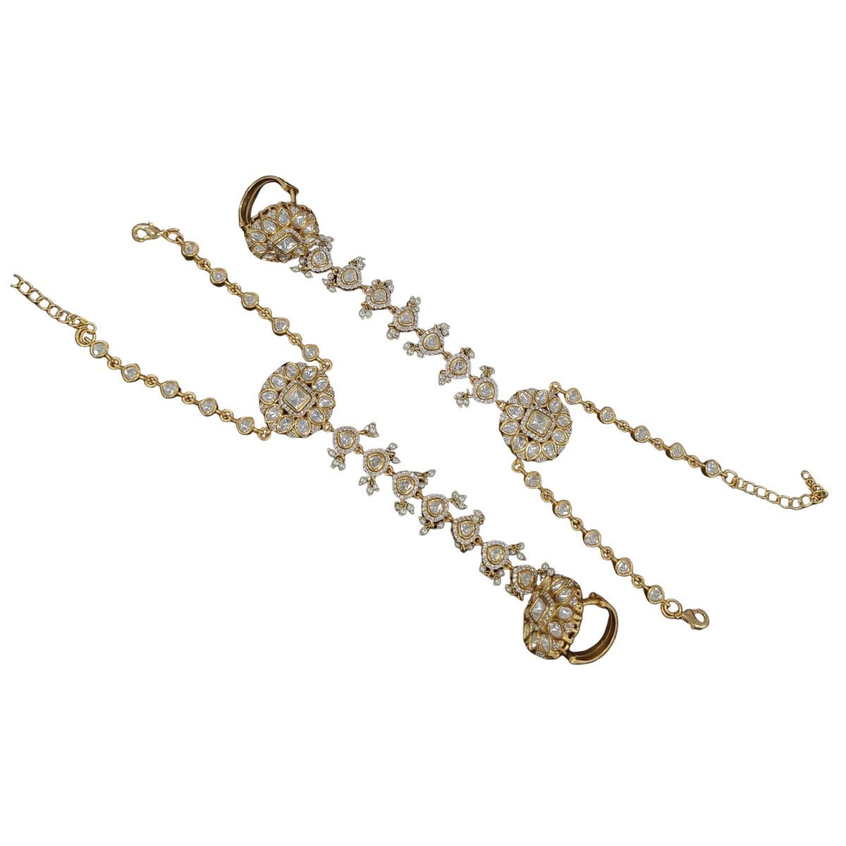 Kundan Hathpan 10307 - Krishna's Sweta Jewellery