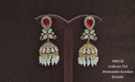 Kundan jhumka 00128 - KRISHNA'S SWETA JEWELLERY