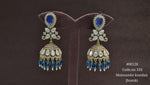 Kundan jhumka 00128 - KRISHNA'S SWETA JEWELLERY