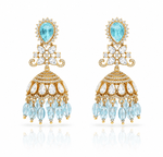 Kundan jhumka 00128 - KRISHNA'S SWETA JEWELLERY