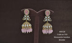 Kundan jhumka 00128 - KRISHNA'S SWETA JEWELLERY