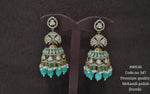 Kundan Jhumka 00536 - KRISHNA'S SWETA JEWELLERY
