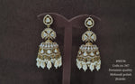 Kundan Jhumka 00536 - KRISHNA'S SWETA JEWELLERY
