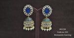 Kundan Jhumka 01230 - KRISHNA'S SWETA JEWELLERY