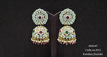 Kundan Jhumka 02447 - KRISHNA'S SWETA JEWELLERY
