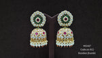 Kundan Jhumka 02447 - KRISHNA'S SWETA JEWELLERY