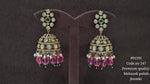 Kundan Jhumki 01191 - KRISHNA'S SWETA JEWELLERY