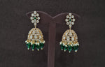 Kundan Jhumki 01191 - KRISHNA'S SWETA JEWELLERY