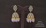 Kundan Jhumki 01191 - KRISHNA'S SWETA JEWELLERY