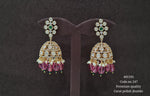 Kundan Jhumki 01191 - KRISHNA'S SWETA JEWELLERY