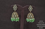 Kundan Jhumki 01191 - KRISHNA'S SWETA JEWELLERY