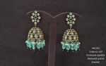 Kundan Jhumki 01191 - KRISHNA'S SWETA JEWELLERY