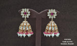 Kundan Jhumki 01308 - KRISHNA'S SWETA JEWELLERY