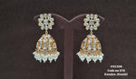 Kundan Jhumki 01308 - KRISHNA'S SWETA JEWELLERY