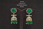 Kundan Jhumki 02249 - KRISHNA'S SWETA JEWELLERY