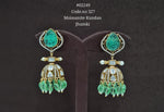 Kundan Jhumki 02249 - KRISHNA'S SWETA JEWELLERY