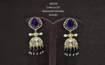 Kundan Jhumki 02249 - KRISHNA'S SWETA JEWELLERY