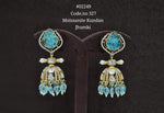 Kundan Jhumki 02249 - KRISHNA'S SWETA JEWELLERY