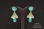 Kundan Jhumki 02567 - KRISHNA'S SWETA JEWELLERY
