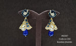 Kundan Jhumki 02567 - KRISHNA'S SWETA JEWELLERY