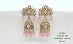 Kundan Jhumki 04323 - KRISHNA'S SWETA JEWELLERY
