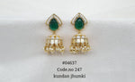 Kundan Jhumki 04637 - KRISHNA'S SWETA JEWELLERY