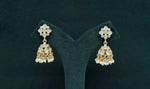 Kundan Jhumki 06300 - KRISHNA'S SWETA JEWELLERY