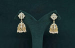 Kundan Jhumki 06300 - KRISHNA'S SWETA JEWELLERY