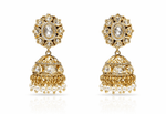Kundan Jhumki 09621 - KRISHNA'S SWETA JEWELLERY