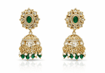 Kundan Jhumki 09621 - KRISHNA'S SWETA JEWELLERY