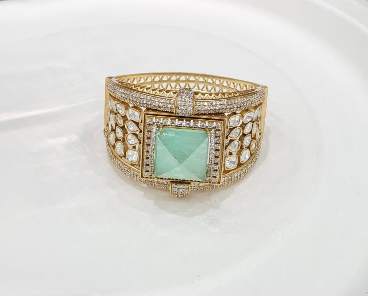 Kundan Kada 01242 - KRISHNA'S SWETA JEWELLERY