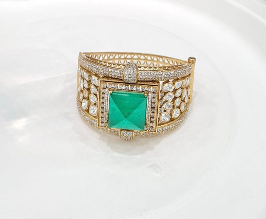 Kundan Kada 01242 - KRISHNA'S SWETA JEWELLERY