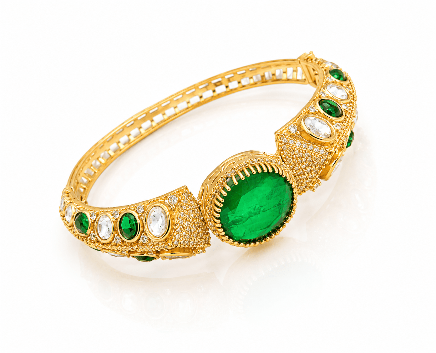 Kundan Kada 03800 - KRISHNA'S SWETA JEWELLERY