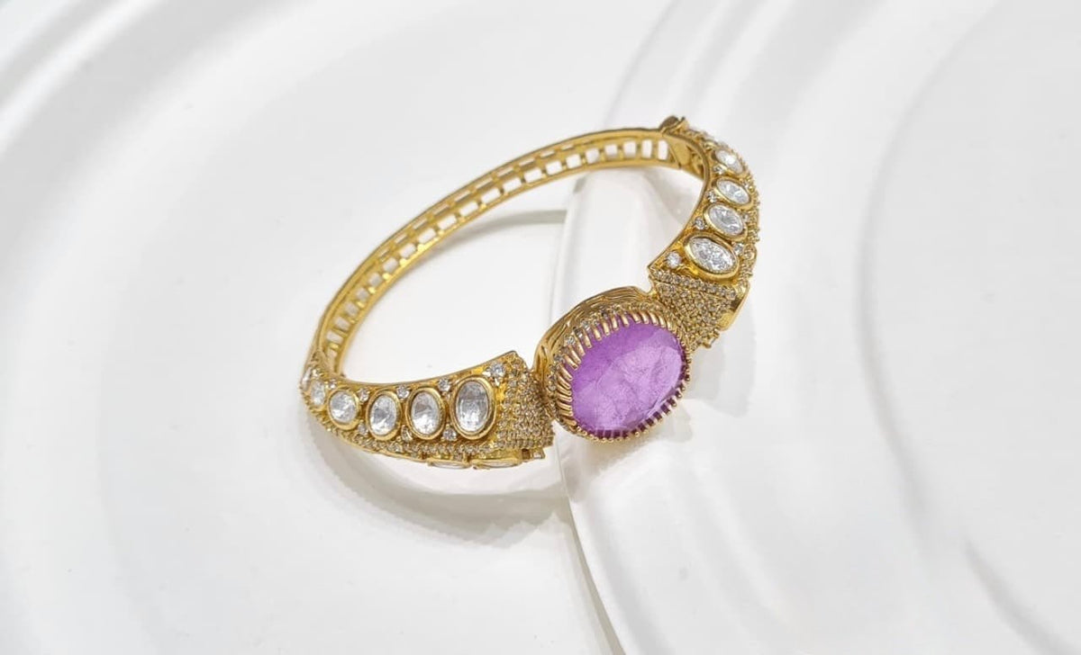 Kundan Kada 03800 - KRISHNA'S SWETA JEWELLERY
